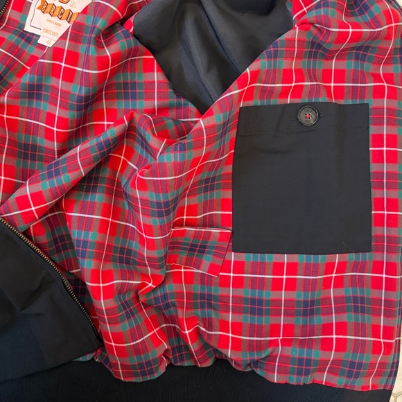 Barely Worn Men’s Baracuta G9 HARRINGTON JACKET (Black, Size 40) - Picture 4 of 6